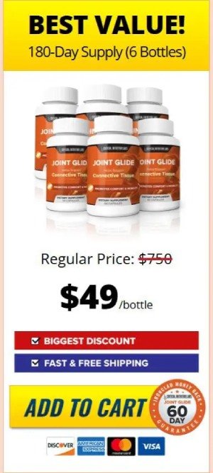 Buy Joint Glide 6 bottle package best value